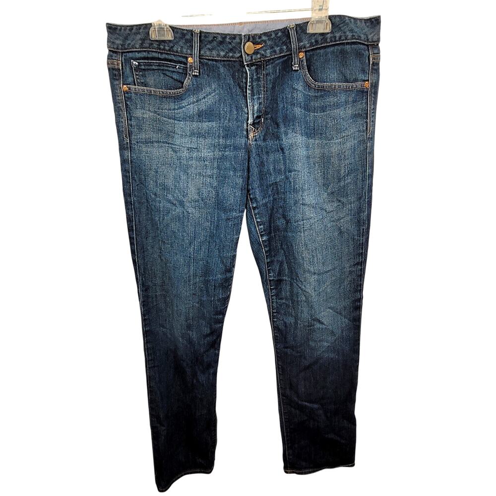 Gap 1969 Blue Denim Real Straight Jeans Vintage Y2K‎ Straight Leg